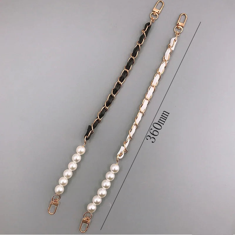 Pearls Chain Keychain Attachment For Handbag