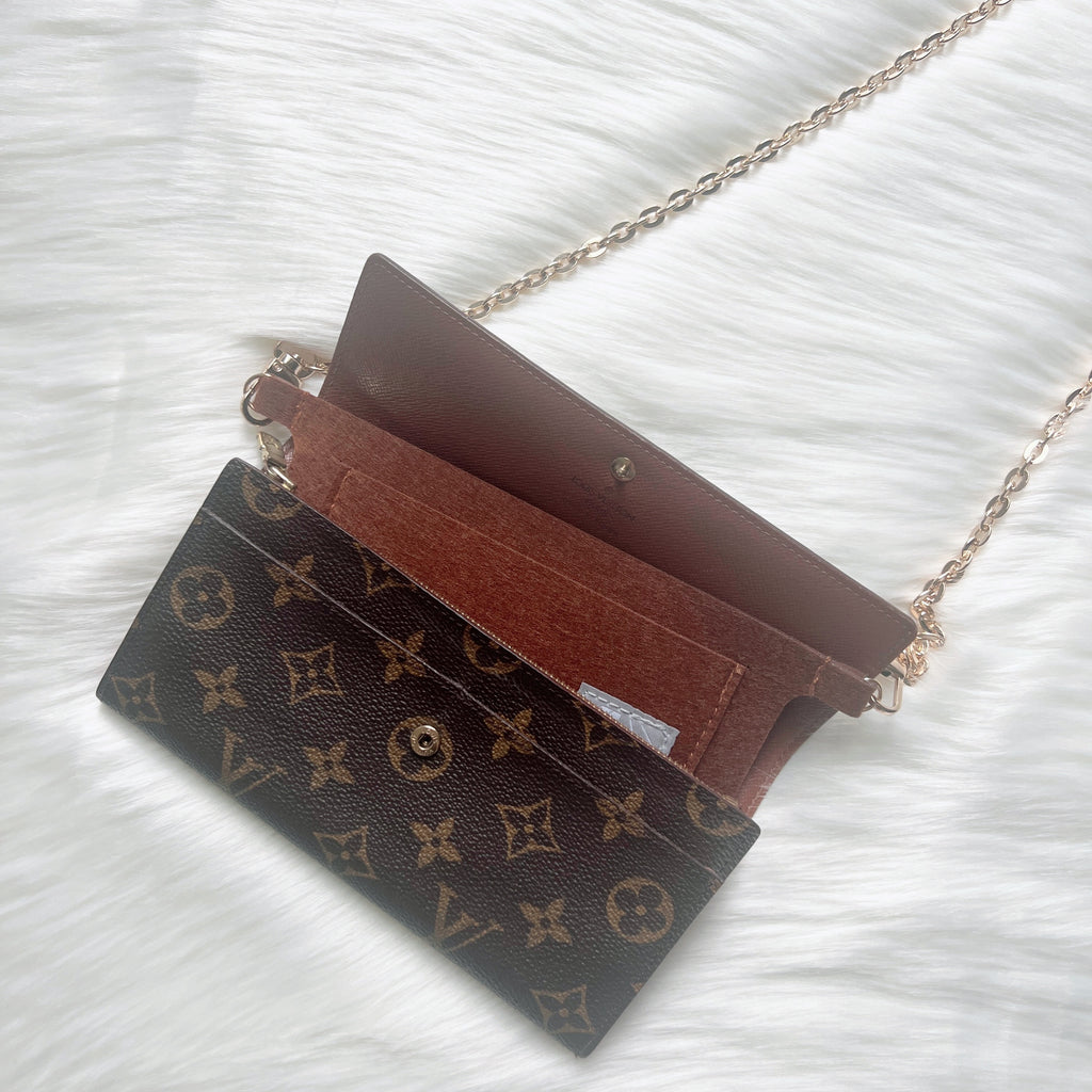  purse insert conversion kit - for LV Wallet Sarah bag
